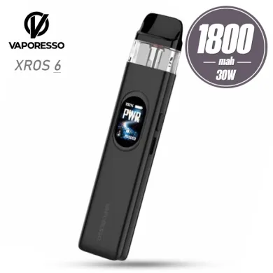 Под система Vaporesso - XROS 6 Pod Kit 1800mah (Cosmic Black) - фото 1
