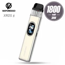 Под система Vaporesso - XROS 6 Pod Kit 1800mah (Pearl White)