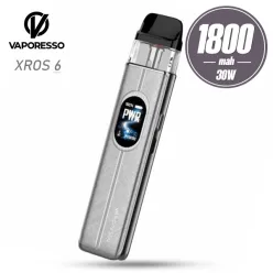 Под система Vaporesso - XROS 6 Pod Kit 1800mah (Silk Gray)