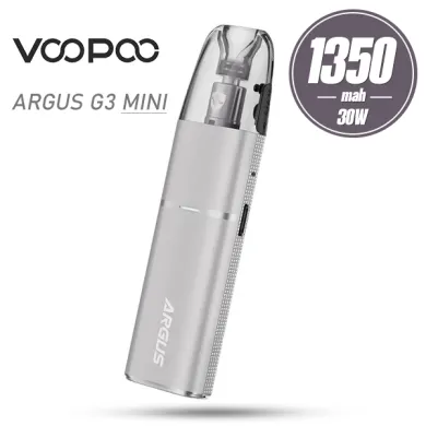 Pod система VooPoo - Argus G3 Mini Pod Kit 1350mah (Moonlight Silver) - фото 1