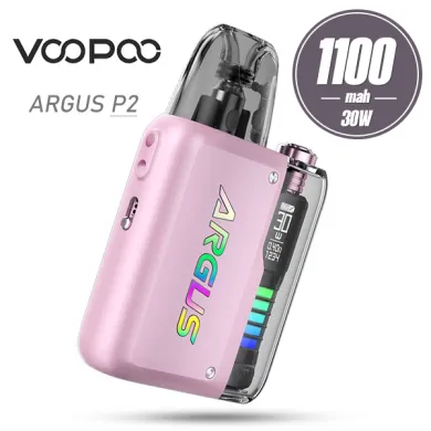 Под система VooPoo - Argus P2 Pod Kit 1100mah (Crystal Pink) - фото 1