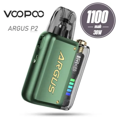 Под система VooPoo - Argus P2 Pod Kit 1100mah (Emerald Green) - фото 1