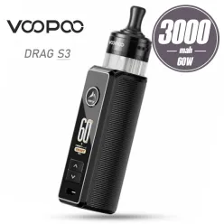 Pod система VooPoo - Drag S3 Pod Kit 3000mah (Spray Black)