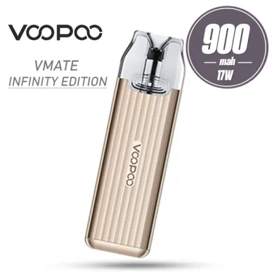 Под система VooPoo - VMATE Infinity Edition Pod Kit 900mah (Golden Brown) - фото 1
