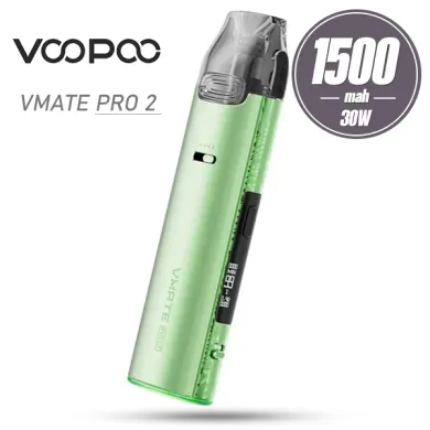 Pod система VooPoo - VMATE Pro 2 Pod Kit 1500mah (Fresh Green) - фото 1