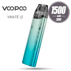 Pod система VooPoo - VMATE i3 Pod Kit 1500mah (Cyan Blue)