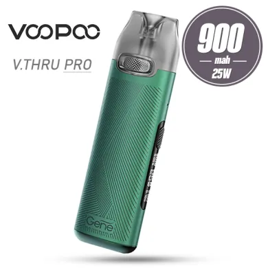 Под система VooPoo - V.THRU Pro Pod Kit 900mah (Green) - фото 1