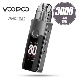 Под система VooPoo - Vinci E80 Pod Kit 3000mah (Metal Gray)