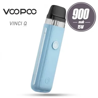 Под система VooPoo - Vinci Q Pod Kit 900mah (Crystal Blue) - фото 1