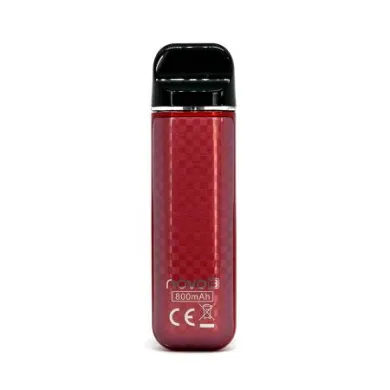 Pod система Smok - Novo 3 Pod Starter Kit 800mah (Red Carbon Fiber) - фото 1