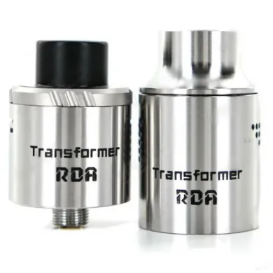 Дріпка для електронної сигарети Vaporesso - Transformer RDA (Срібний) - фото 1