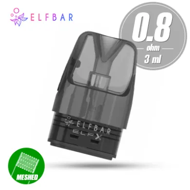 Картридж Elf Bar - ELFX Cartridge Dual Mesh 0.8Ω 3ml - фото 1