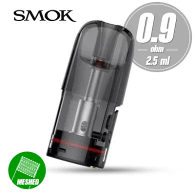 Картридж Smok - Solus 2 Cartridge Meshed 0.9Ω 2.5ml - фото 1