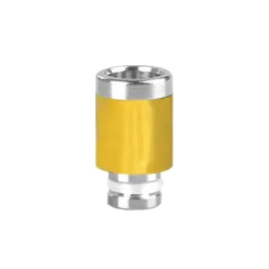 Дріп-тіп Drip Tip - Metal Yellow ⌀ 510