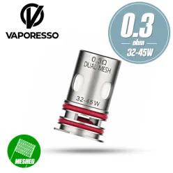 Випаровувач Vaporesso - GTX Dual Mesh Coil 0.3Ω