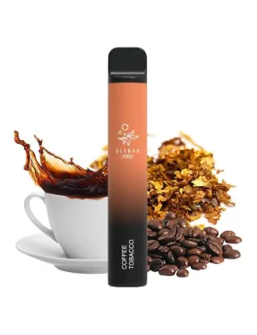Одноразка Elf Bar - 2000 (Coffee Tobacco) 1200mAh 50mg