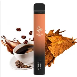 Одноразовый под Elf Bar - 2000 (Coffee Tobacco) 1200mAh 50mg