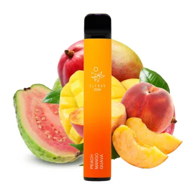 Одноразка Elf Bar - 2000 (Peach Mango Guava) 1200mAh 50mg - фото 1