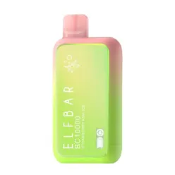 Одноразовый под Elf Bar - BC10000 (Strawberry Kiwi Ice) ⟳⚡ 650mAh 50mg
