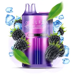 Одноразовый под Elf Bar - BC20000 (Blackberry Ice) ⟳⚡ 850mAh 50mg