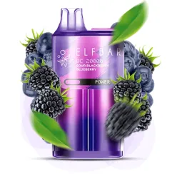 Одноразовый под Elf Bar - BC20000 (Sour Blackberry Blueberry) ⟳⚡ 850mAh 50mg