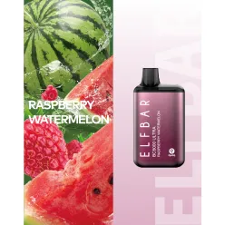 Одноразовый под Elf Bar - BC5000 Ultra (Raspberry Watermelon) ⟳⚡ 650mAh 50mg