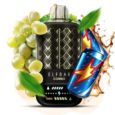 Одноразка Elf Bar - COMBO 20000 (Grape & Mary Drink) ⟳⚡700mAh 50mg - фото 1