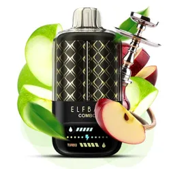 Одноразка Elf Bar - COMBO 20000 (Green Apple & Double Apple Shisha) ⟳⚡700mAh 50mg