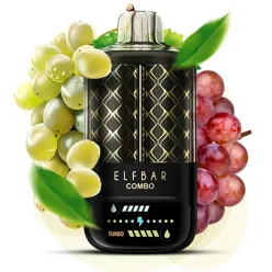 Одноразка Elf Bar - COMBO 20000 (Green Grape & Grape) ⟳⚡700mAh 50mg