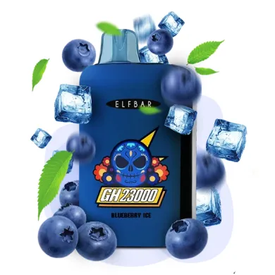 Одноразка Elf Bar - GH 23000 (Blueberry Ice) ⟳⚡850mAh - фото 1
