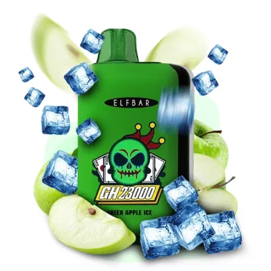 Одноразка Elf Bar - GH 23000 (Green Apple Ice) ⟳⚡850mAh - фото 1