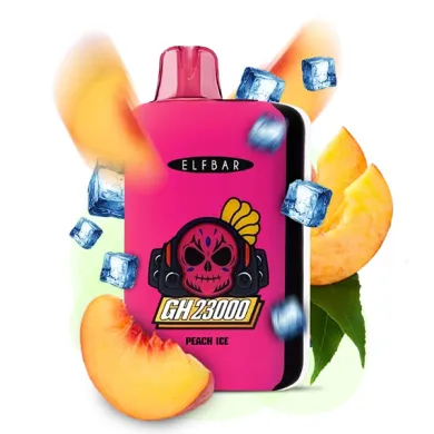 Одноразка Elf Bar - GH 23000 (Peach Ice) ⟳⚡850mAh - фото 1