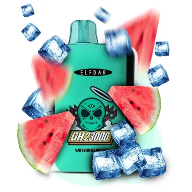 Одноразка Elf Bar - GH 23000 (Watermelon Ice) ⟳⚡850mAh - фото 1