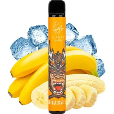 Одноразовый под Elf Bar - Lux 1500 (Banana Ice) 850mAh 50mg - фото 1