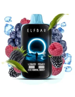 Одноразка Elf Bar - Moon Night 40000 (Blue Razz Ice) ⟳⚡ 850mAh 50mg