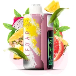Одноразовый под Elf Bar - Nic King 30000 (Pineapple Dragonfruit Grapefruit) ⟳⚡ 850mAh 50mg