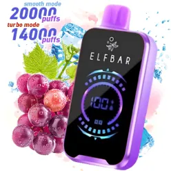Одноразовый под Elf Bar - RAYA D2 (Grape Ice) ⟳⚡800mAh 50mg