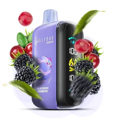 Одноразка Elf Bar - RAYA D3 (Blackberry Cranberry) ⟳⚡850mAh 50mg - фото 1