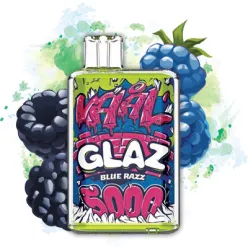 Одноразовый под Joyetech - VAAL Glaz 5000 (Blue Razz) ⟳⚡ 650mAh 50mg