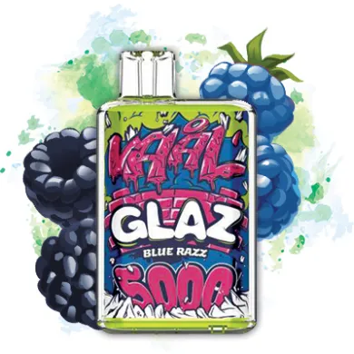 Одноразовый под Joyetech - VAAL Glaz 5000 (Blue Razz) ⟳⚡ 650mAh 50mg - фото 1