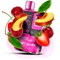 Одноразовый под Lost Mary - OS12000 (Strawberry Peach Cherry) ⟳⚡650mAh 50mg