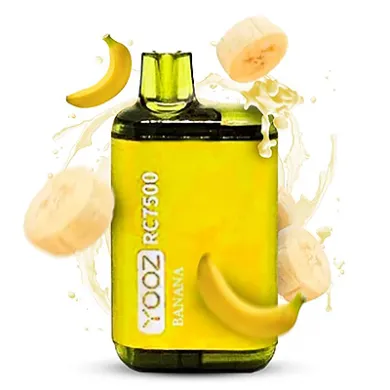Одноразка YooZ - 7500 (Banana) ⟳⚡650mAh 50mg - фото 1