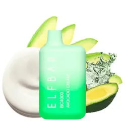 Одноразовый под Elf Bar - BC4000 (Avocado Cream) ⟳⚡ 650mAh 50mg