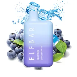 Одрноразка Elf Bar - BC4000 (Blueberry Ice) ⟳⚡ 650mAh 50mg