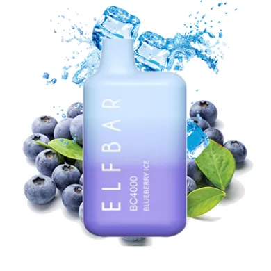 Одноразовый под Elf Bar - BC4000 (Blueberry Ice) ⟳⚡ 650mAh 50mg - фото 1