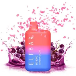 Одрноразка Elf Bar - BC4000 (Sakura Grape) ⟳⚡ 650mAh 50mg