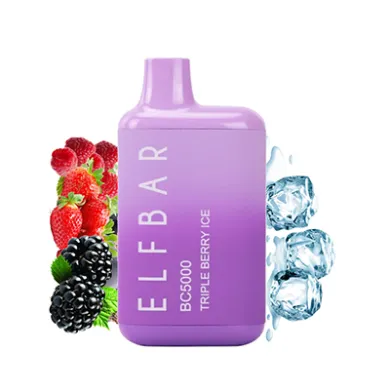 Одрноразка Elf Bar - BC4000 (Triple Berry Ice) ⟳⚡ 650mAh 50mg - фото 1