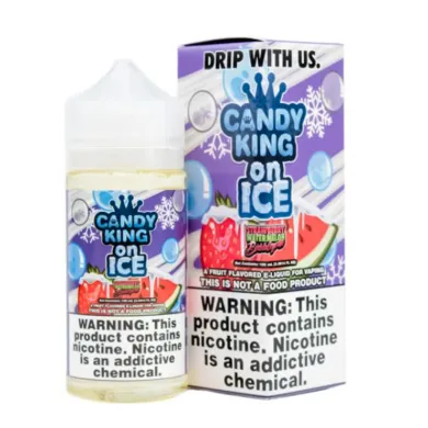 Рідина для електронної сигарети Candy King - ON ICE - Strawberry Watermelon 100 ml - фото 1