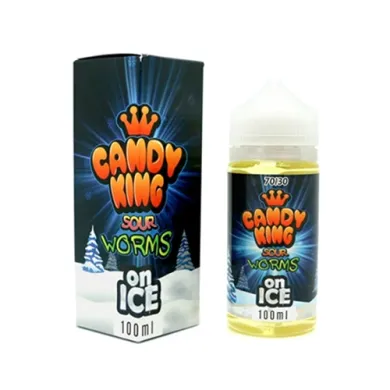 Жидкость для электронных сигарет Candy King - Sour Worms 3 mg 100 ml - фото 1