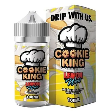 Жидкость для электронных сигарет Cookie King - Lemon Wafer 3 mg 100 ml - фото 1